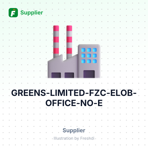 GREENS LIMITED FZC ELOB OFFICE NO.E – summary card, no photo uploaded yet