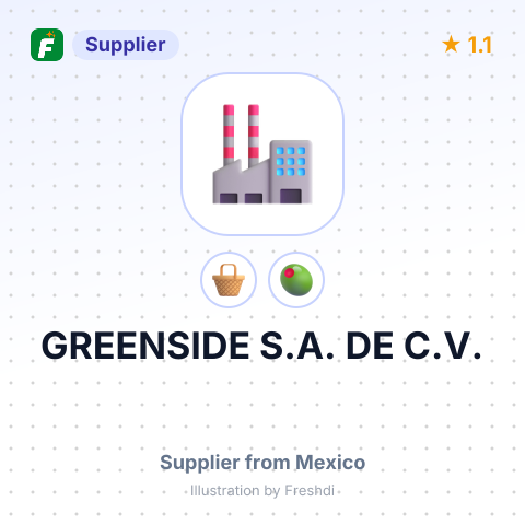 GREENSIDE S.A. DE C.V. – summary card, no photo uploaded yet