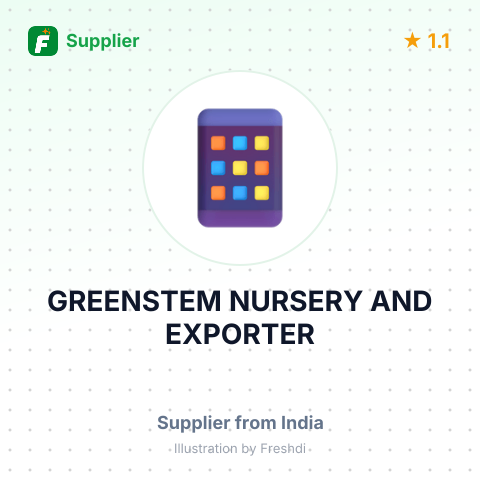GREENSTEM NURSERY AND EXPORTER – summary card, no photo uploaded yet