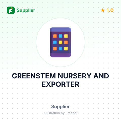 GREENSTEM NURSERY AND EXPORTER – summary card, no photo uploaded yet