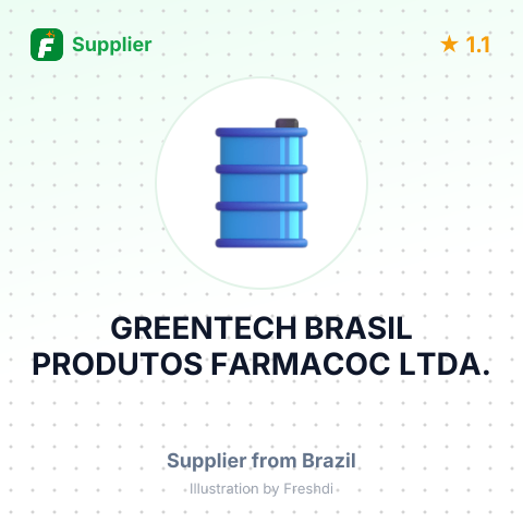 GREENTECH BRASIL PRODUTOS FARMACOC LTDA. – summary card, no photo uploaded yet