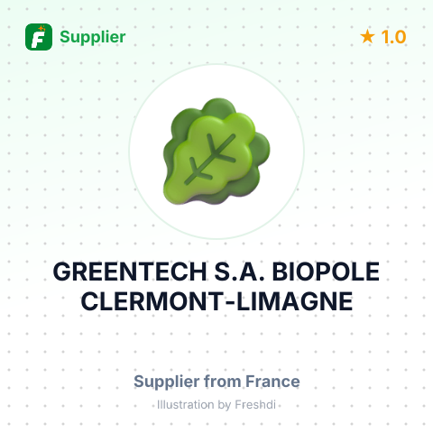 GREENTECH S.A. BIOPOLE CLERMONT-LIMAGNE – summary card, no photo uploaded yet