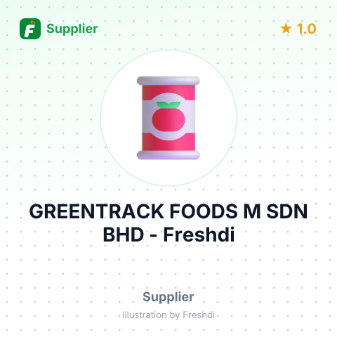 GREENTRACK FOODS M SDN BHD – summary card, no photo uploaded yet