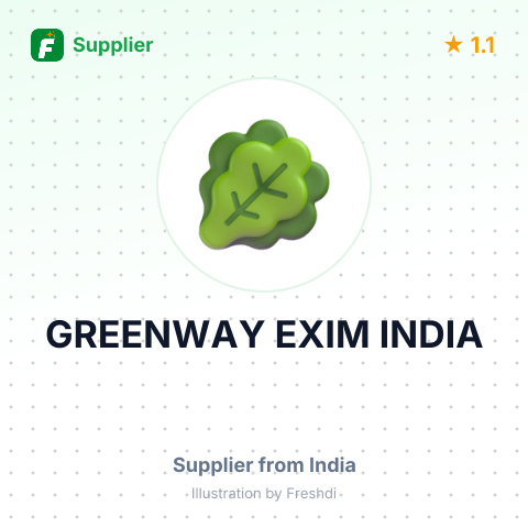 GREENWAY EXIM INDIA – summary card, no photo uploaded yet