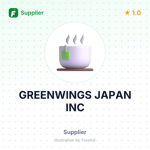 GREENWINGS JAPAN INC – summary card, no photo uploaded yet