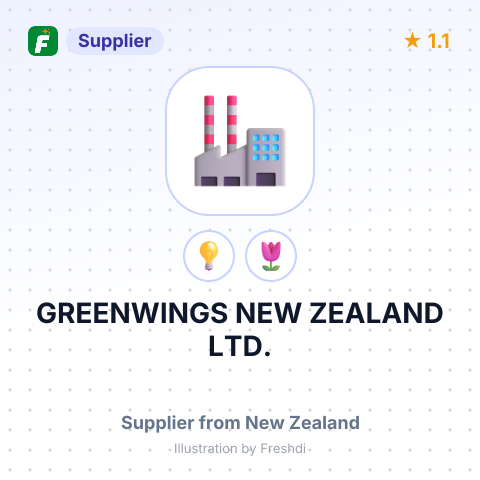 GREENWINGS NEW ZEALAND LTD. – summary card, no photo uploaded yet