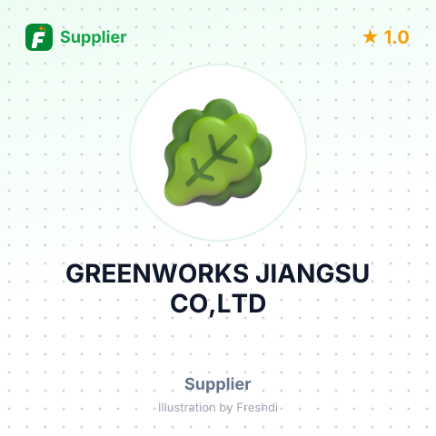GREENWORKS JIANGSU CO,LTD – summary card, no photo uploaded yet