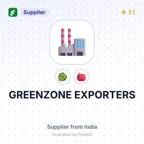 GREENZONE EXPORTERS – summary card, no photo uploaded yet