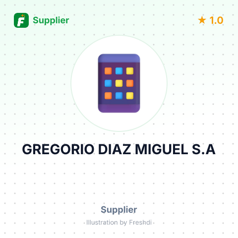 GREGORIO DIAZ MIGUEL S.A – summary card, no photo uploaded yet