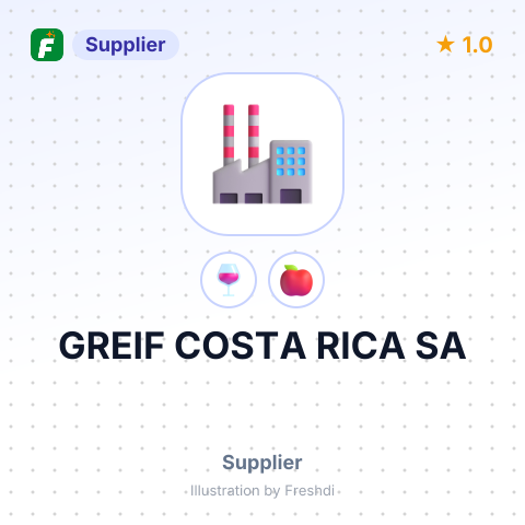 GREIF COSTA RICA SA – summary card, no photo uploaded yet