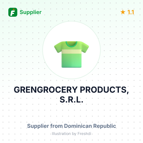 GRENGROCERY PRODUCTS, S.R.L. – summary card, no photo uploaded yet