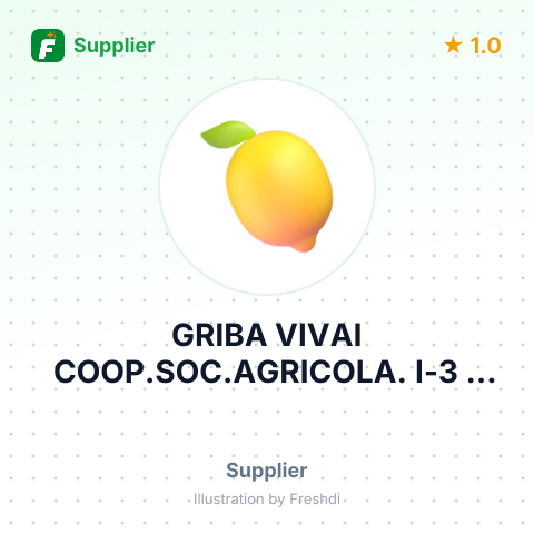 GRIBA VIVAI COOP.SOC.AGRICOLA. I-3 – summary card, no photo uploaded yet