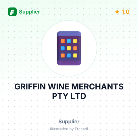 GRIFFIN WINE MERCHANTS PTY LTD – summary card, no photo uploaded yet