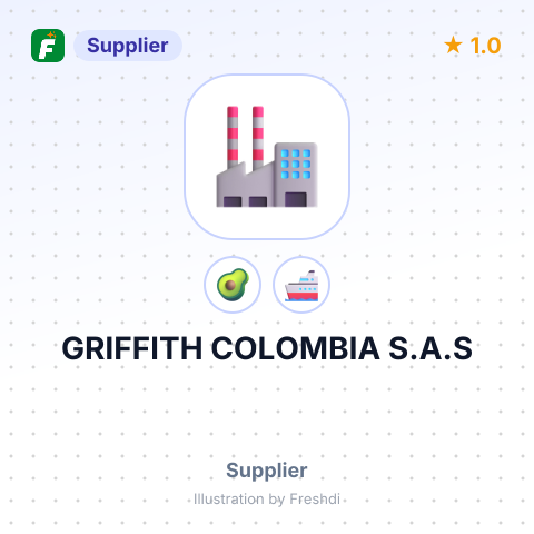 GRIFFITH COLOMBIA S.A.S – summary card, no photo uploaded yet