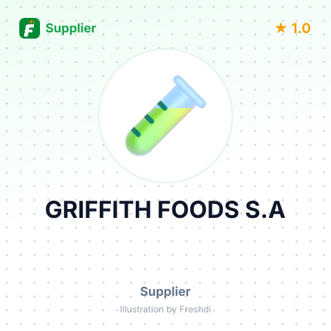 GRIFFITH FOODS S.A – summary card, no photo uploaded yet