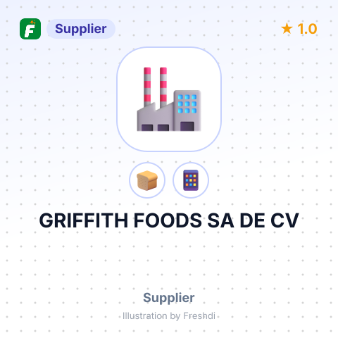 GRIFFITH FOODS SA DE CV – summary card, no photo uploaded yet