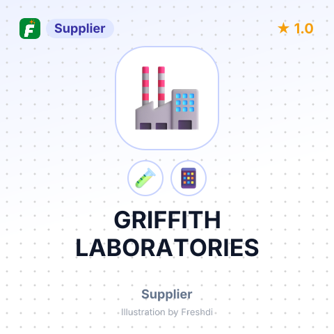 GRIFFITH LABORATORIES – summary card, no photo uploaded yet