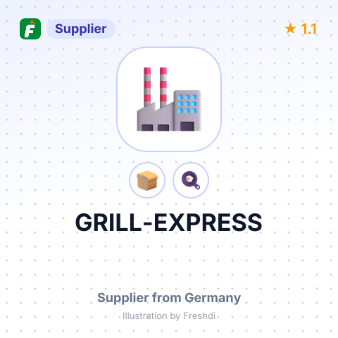 GRILL-EXPRESS – summary card, no photo uploaded yet