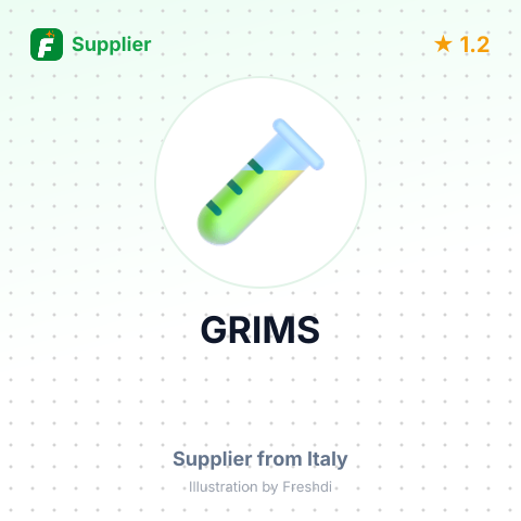 GRIMS – summary card, no photo uploaded yet