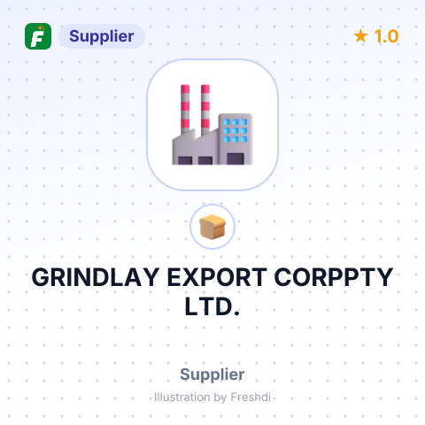GRINDLAY EXPORT CORPPTY LTD. – summary card, no photo uploaded yet