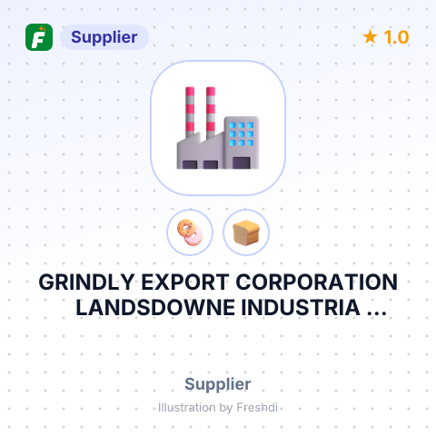 GRINDLY EXPORT CORPORATION LANDSDOWNE INDUSTRIA CAPETOWN RSA – summary card, no photo uploaded yet