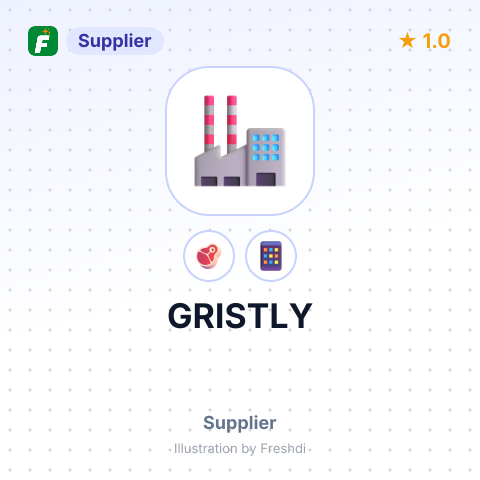 GRISTLY – summary card, no photo uploaded yet