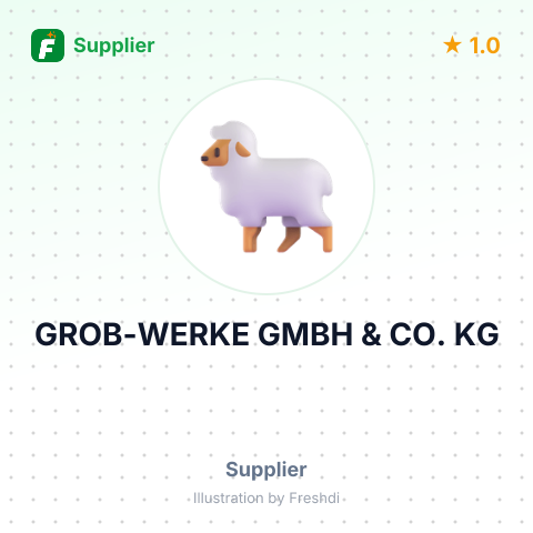 GROB-WERKE GMBH & CO. KG – summary card, no photo uploaded yet