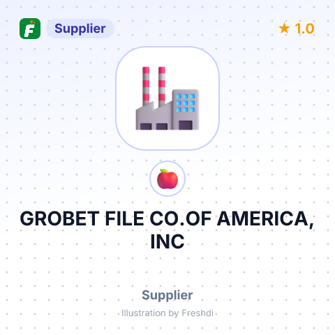 GROBET FILE CO.OF AMERICA, INC – summary card, no photo uploaded yet
