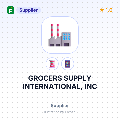 GROCERS SUPPLY INTERNATIONAL, INC – summary card, no photo uploaded yet