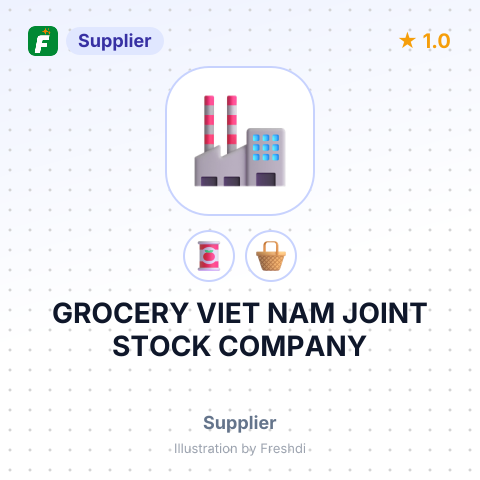 GROCERY VIET NAM JOINT STOCK COMPANY – summary card, no photo uploaded yet