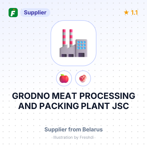 GRODNO MEAT PROCESSING AND PACKING PLANT JSC – summary card, no photo uploaded yet