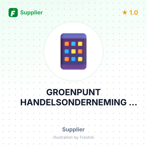 GROENPUNT HANDELSONDERNEMING HOGEWONING – summary card, no photo uploaded yet