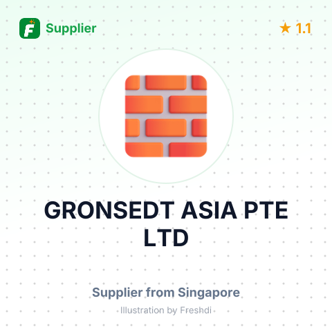GRONSEDT ASIA PTE LTD – summary card, no photo uploaded yet
