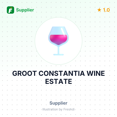 GROOT CONSTANTIA WINE ESTATE – summary card, no photo uploaded yet