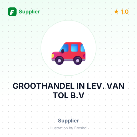 GROOTHANDEL IN LEV. VAN TOL B.V – summary card, no photo uploaded yet