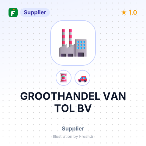 GROOTHANDEL VAN TOL BV – summary card, no photo uploaded yet