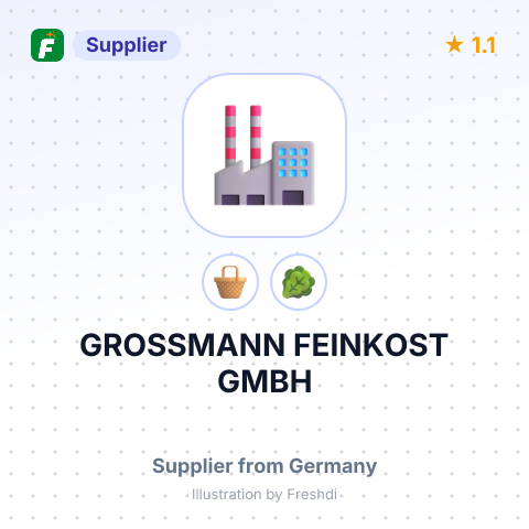 GROSSMANN FEINKOST GMBH – summary card, no photo uploaded yet