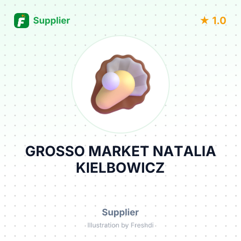 GROSSO MARKET NATALIA KIELBOWICZ – summary card, no photo uploaded yet