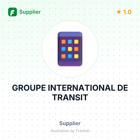 GROUPE INTERNATIONAL DE TRANSIT – summary card, no photo uploaded yet