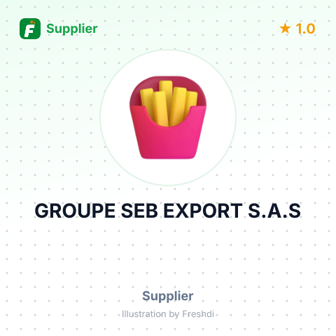 GROUPE SEB EXPORT S.A.S – summary card, no photo uploaded yet