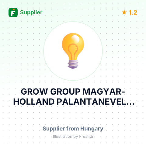 GROW GROUP MAGYAR-HOLLAND PALANTANEVELO KFT – summary card, no photo uploaded yet