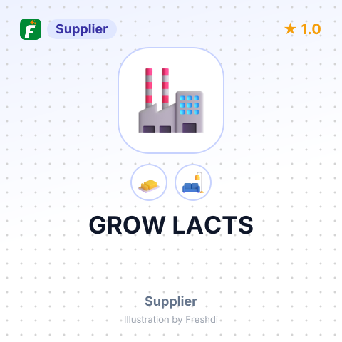 GROW LACTS – summary card, no photo uploaded yet