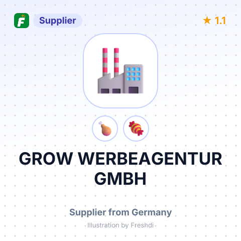 GROW WERBEAGENTUR GMBH – summary card, no photo uploaded yet