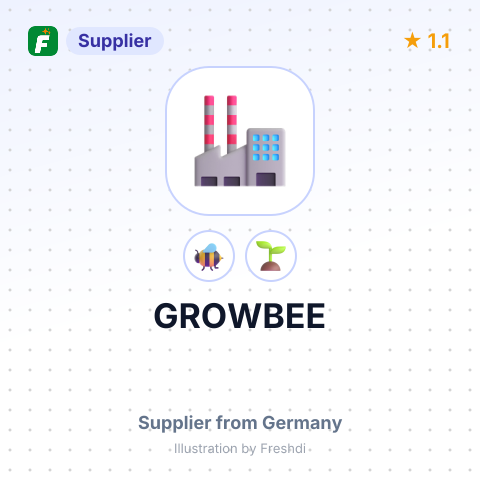 GROWBEE – summary card, no photo uploaded yet
