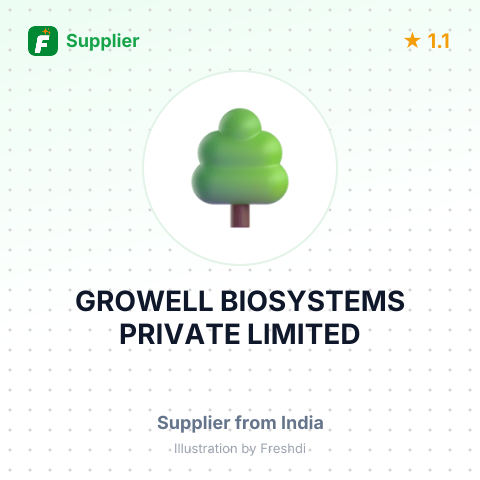 GROWELL BIOSYSTEMS PRIVATE LIMITED – summary card, no photo uploaded yet