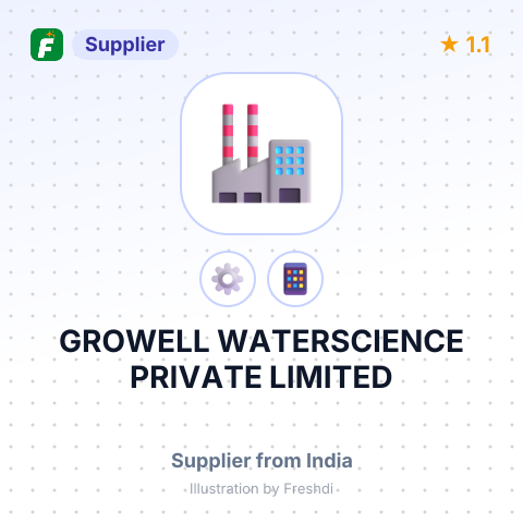 GROWELL WATERSCIENCE PRIVATE LIMITED – summary card, no photo uploaded yet