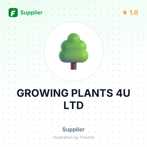 GROWING PLANTS 4U LTD – summary card, no photo uploaded yet