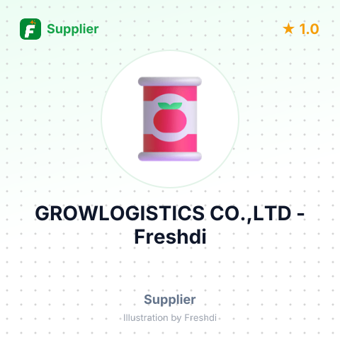 GROWLOGISTICS CO.,LTD – summary card, no photo uploaded yet