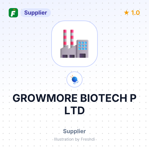 GROWMORE BIOTECH P LTD – summary card, no photo uploaded yet