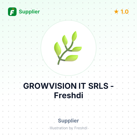 GROWVISION IT SRLS – summary card, no photo uploaded yet